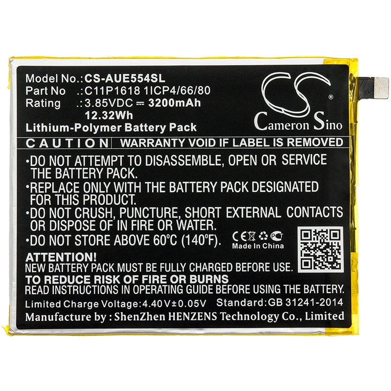 Batteri for SmartPhone, Mobil for Asus ZenFone 4, ZE554KL