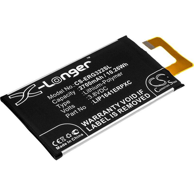 Batteri for SmartPhone, Mobil for Sony Xperia XA1 Ultra, XA1 Ultra Dual TD-LTE og andre.