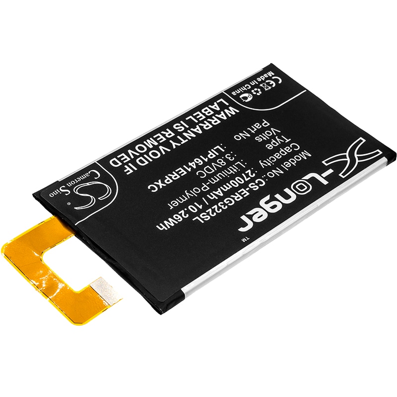 Batteri for SmartPhone, Mobil for Sony Xperia XA1 Ultra, XA1 Ultra Dual TD-LTE og andre.