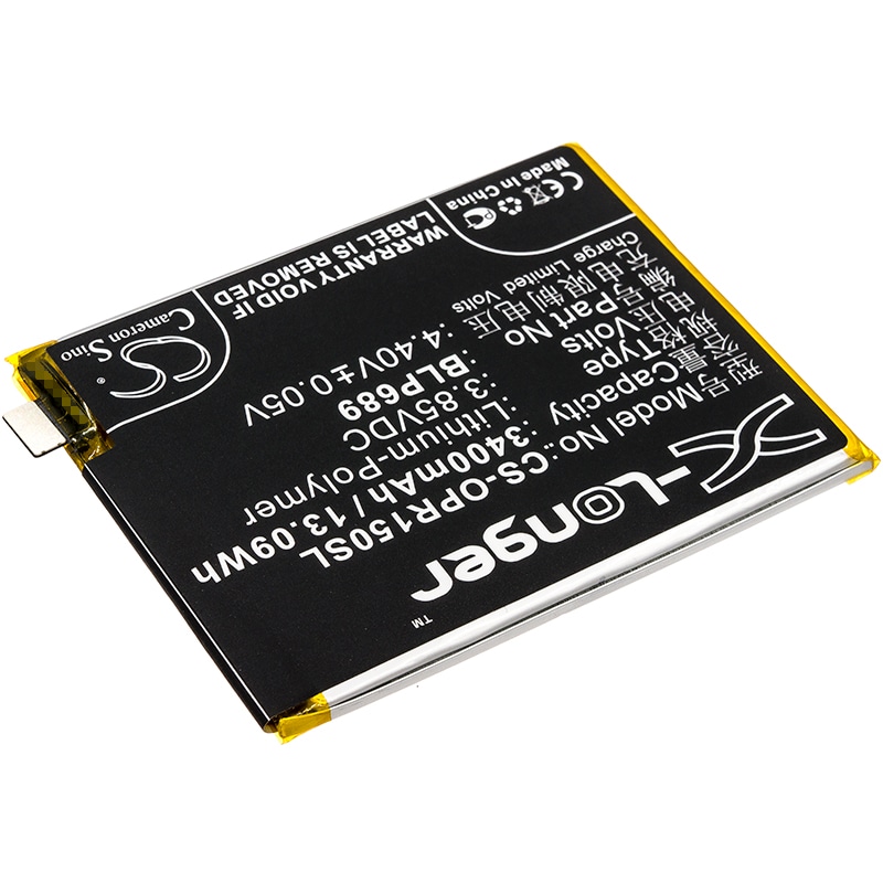 Batteri for SmartPhone, Mobil for OPPO R15x, R15x Dual SIM, PBCT10 og andre.