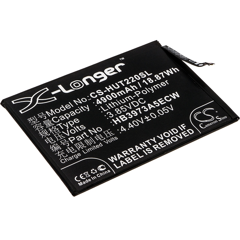Batteri for SmartPhone, mobil for Honor Note 10, RVL-AL09, X30 Max og andre.