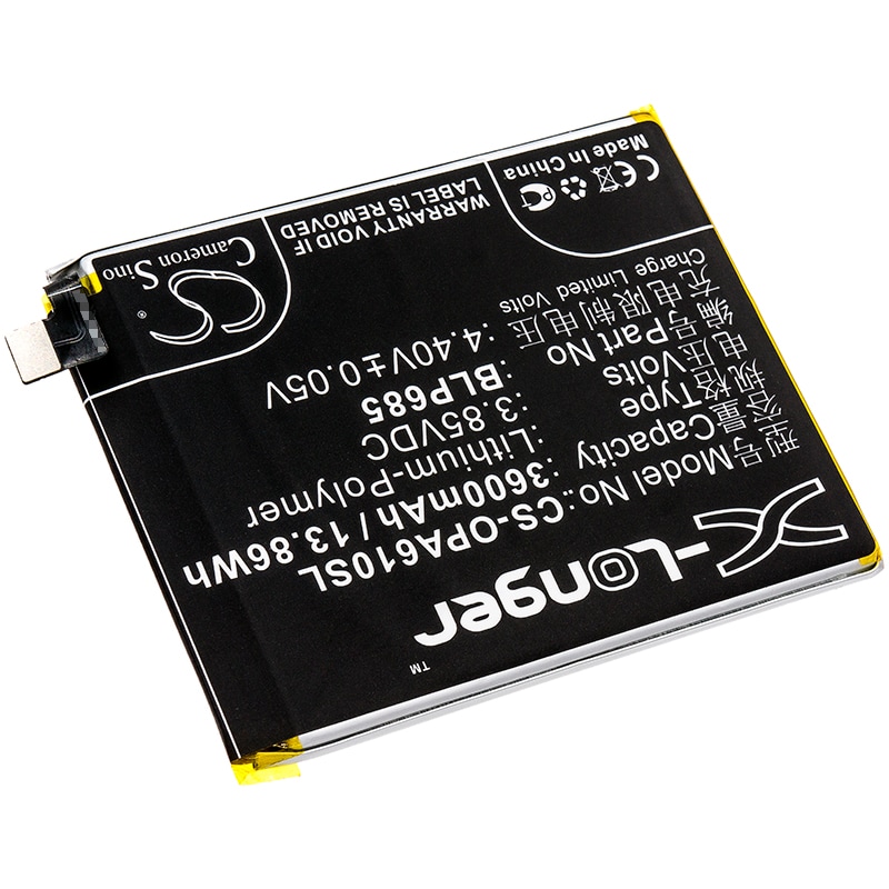 Batteri for SmartPhone, Mobil for OnePlus 6T, A6010, A6013