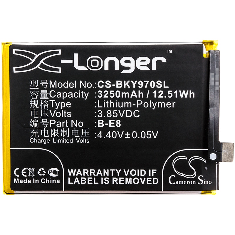 Batteri for SmartPhone, Mobil for VIVO Y97, V1813, V1813T etc.