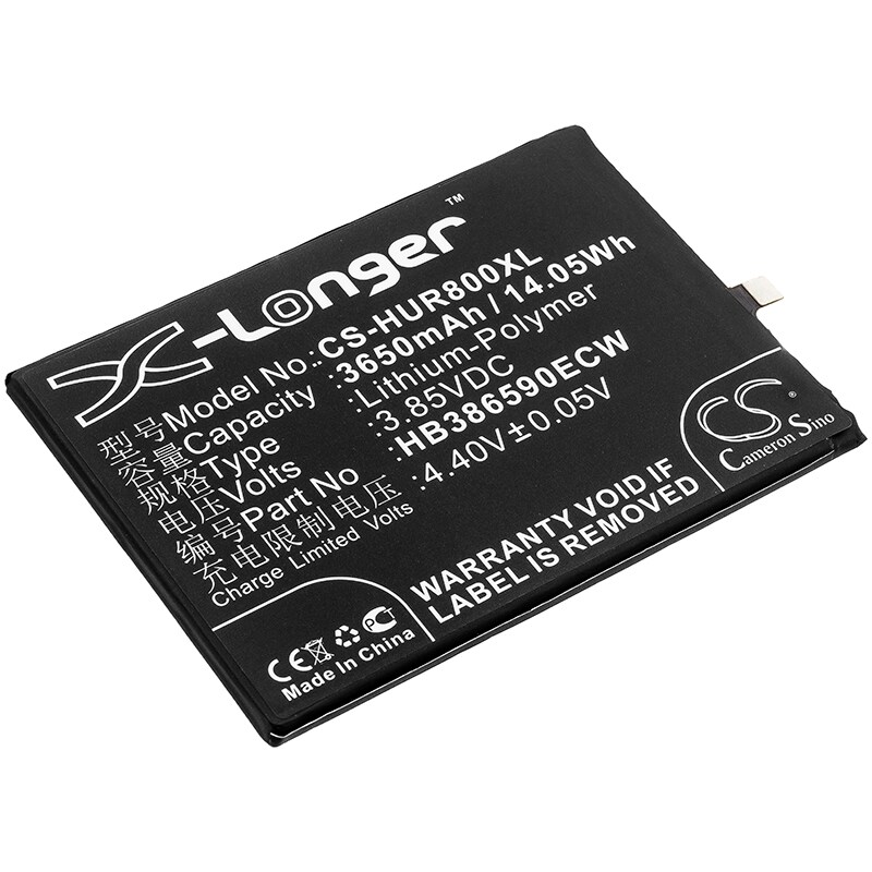 Batteri for SmartPhone, Mobil for Huawei Honor 8X, Honor 8X Dual SIM, JSN-LX3 og andre.