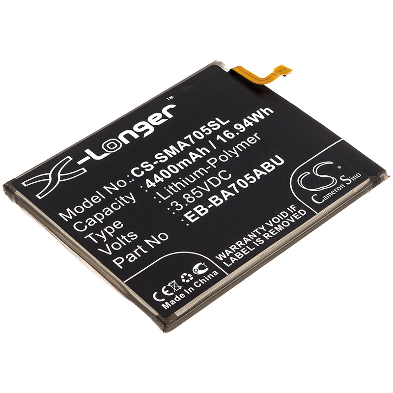 Batteri for SmartPhone, Mobil for Samsung Galaxy A70, Galaxy A70 2019, SM-A705F/DS og andre.