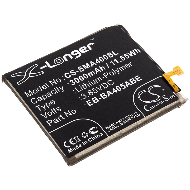 Batteri for SmartPhone, Mobil for Samsung Galaxy A40, Galaxy A40 2019, SM-A405FM/DS og andre.