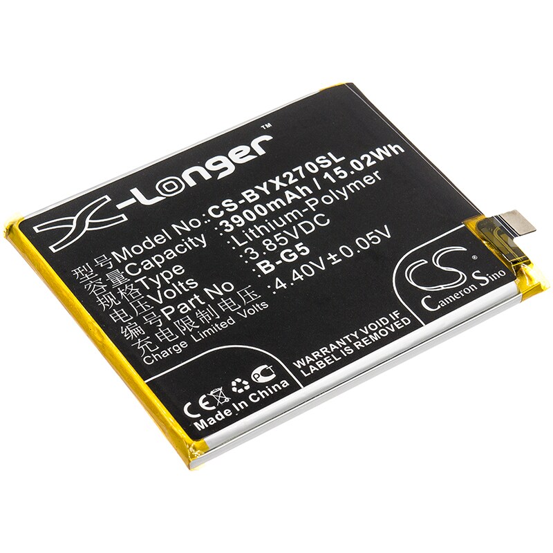 Batteri for smarttelefon, mobil for VIVO X27, X27A, V1829A osv.