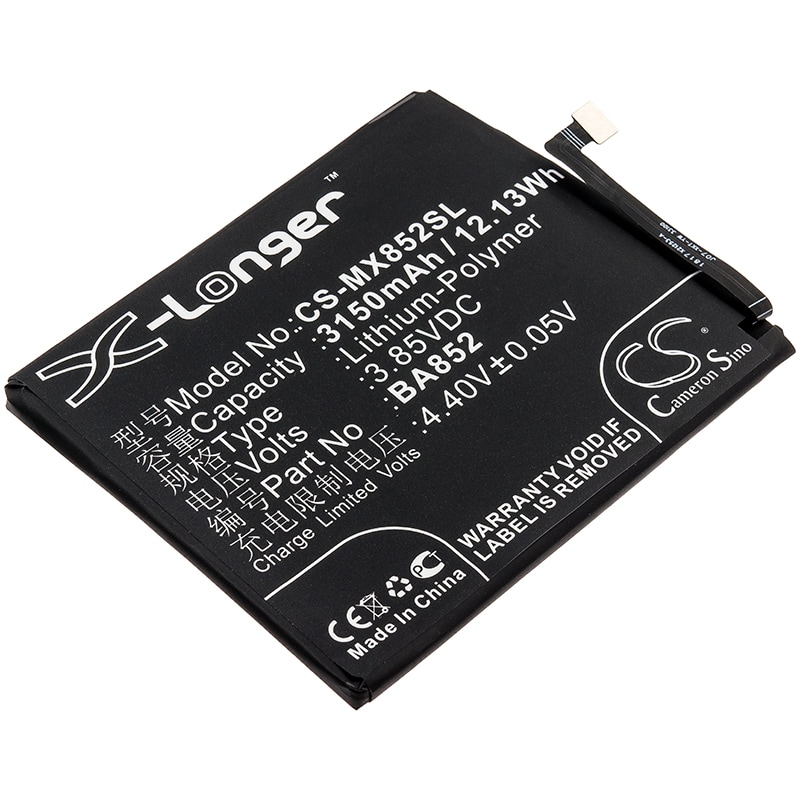 Batteri for SmartPhone, Mobil for Meizu X8, X8 Standard Edition etc.