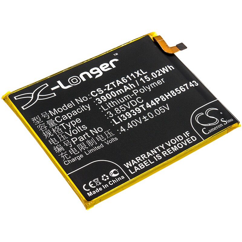 Batteri for smarttelefon, mobil for ZTE Blade A6 Max, Blade Max 2s, Z6410S