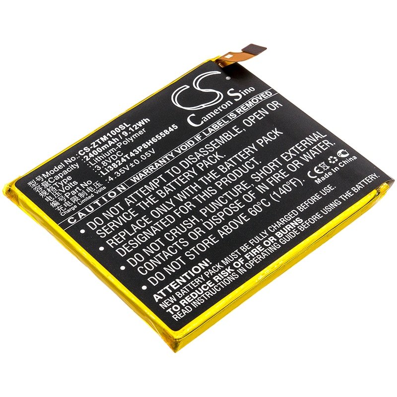 Batteri for SmartPhone, Mobil for ZTE Mono MO-01J, Mono MO-01J TD-LTE, Mono MO-01K og andre.