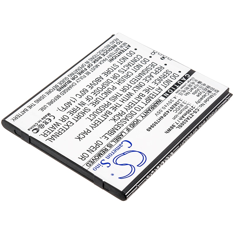 Batteri for SmartPhone, Mobil for ZTE Blade A530, Blade A606, BA530 og andre.