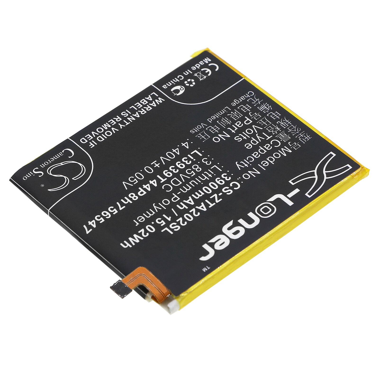 Batteri for SmartPhone, Mobil for ZTE Axon 10 Pro, A2020, A2020N2 og andre.