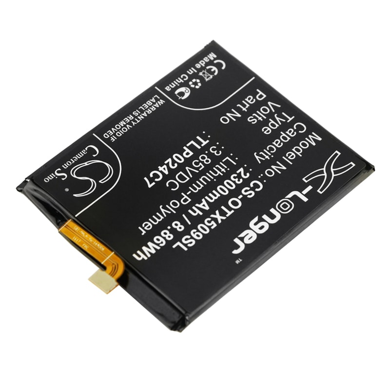 Batteri for SmartPhone, Mobil for Alcatel 1X, 1X LTE, 1X Dual SIM og andre.