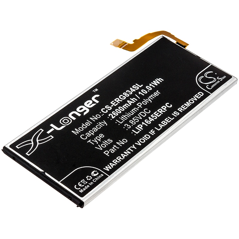 Batteri for SmartPhone, Mobil for Sony Xperia XZ1, XZ1 TD-LTE, G8342 og andre.