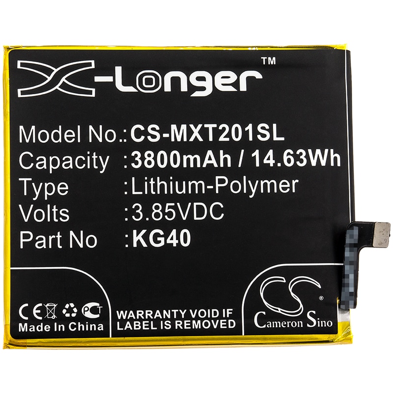 Batteri for SmartPhone, Mobil for Motorola Moto One Macro, One Macro Dual SIM og andre.