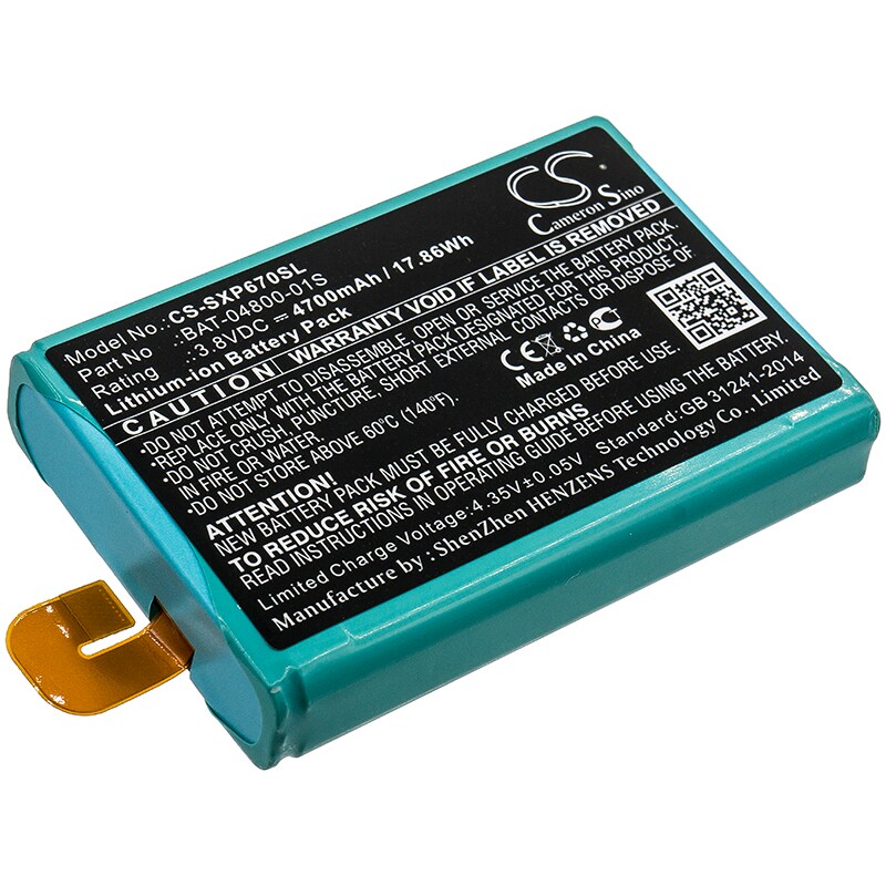 Batteri for SmartPhone, mobil for Socketmobile Sonim XP7, Sonim XP7700, Sonim XP6 etc.
