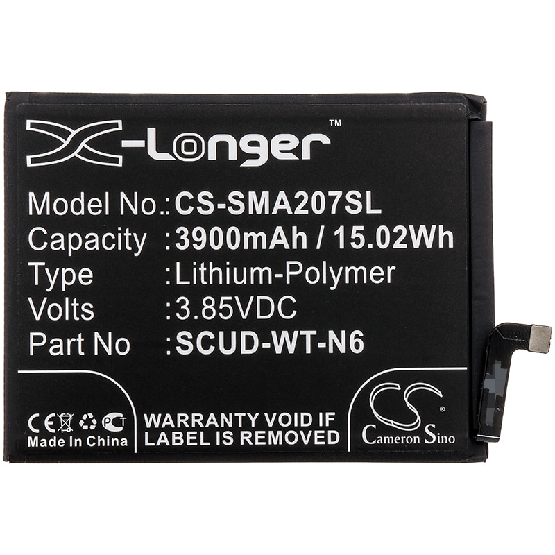 Batteri for SmartPhone, Mobil for Samsung Galaxy A20s, SM-A2070, Galaxy A20s 2019 og andre.