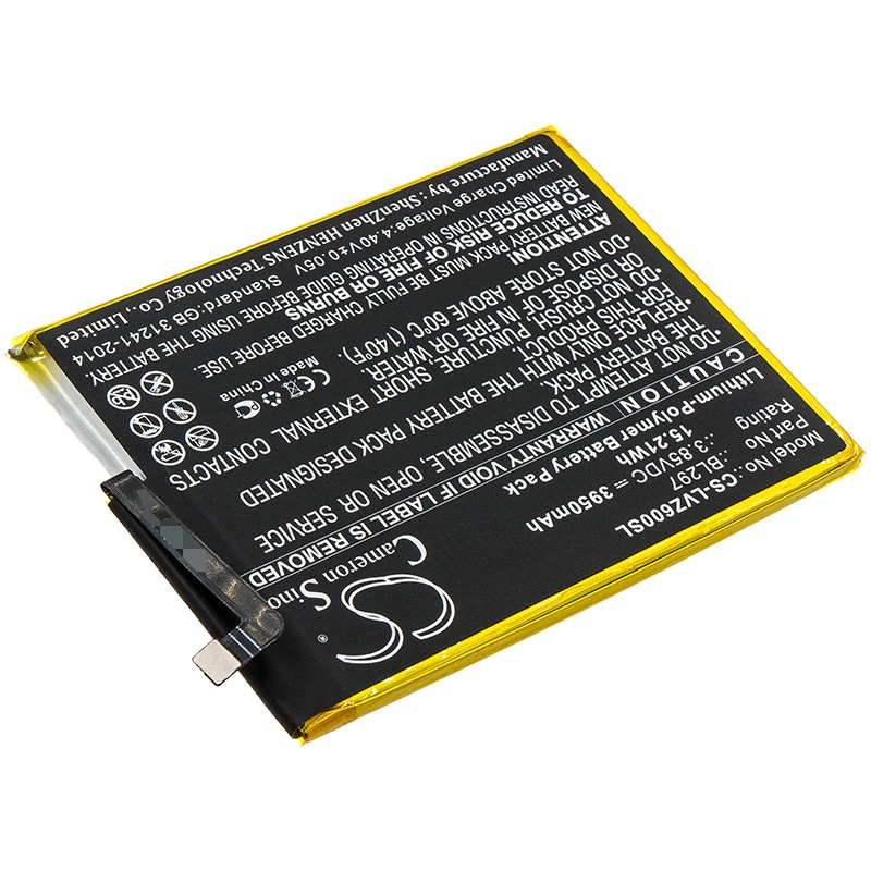 Batteri for SmartPhone, Mobil for Lenovo Z6 Youth, Z6 Lite