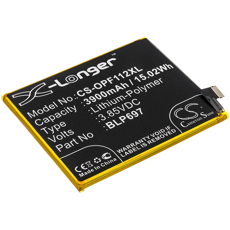 Batteri for smarttelefon, mobil for OPPO F11 Pro, CPH1969