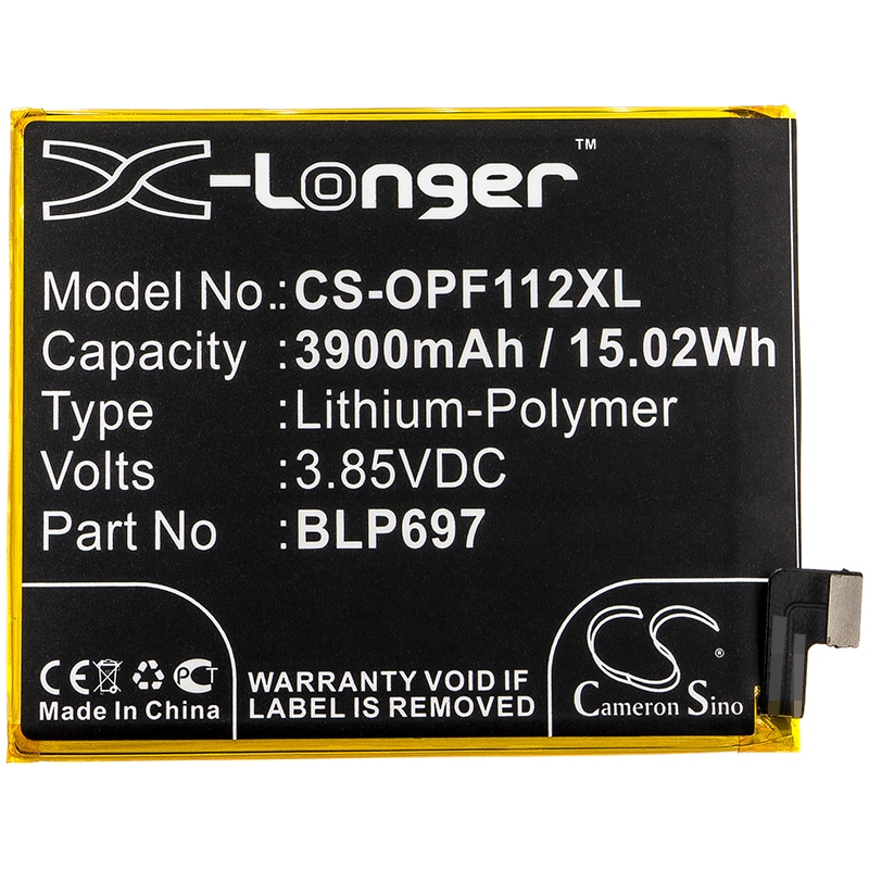 Batteri for smarttelefon, mobil for OPPO F11 Pro, CPH1969
