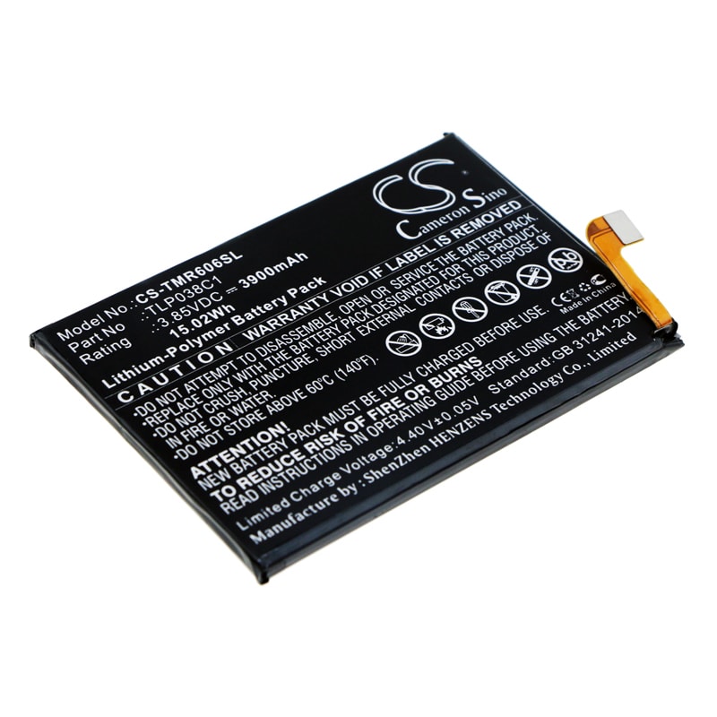 Batteri til smarttelefon, mobil for T-Mobile Revvl 2 Plus, 6062Z