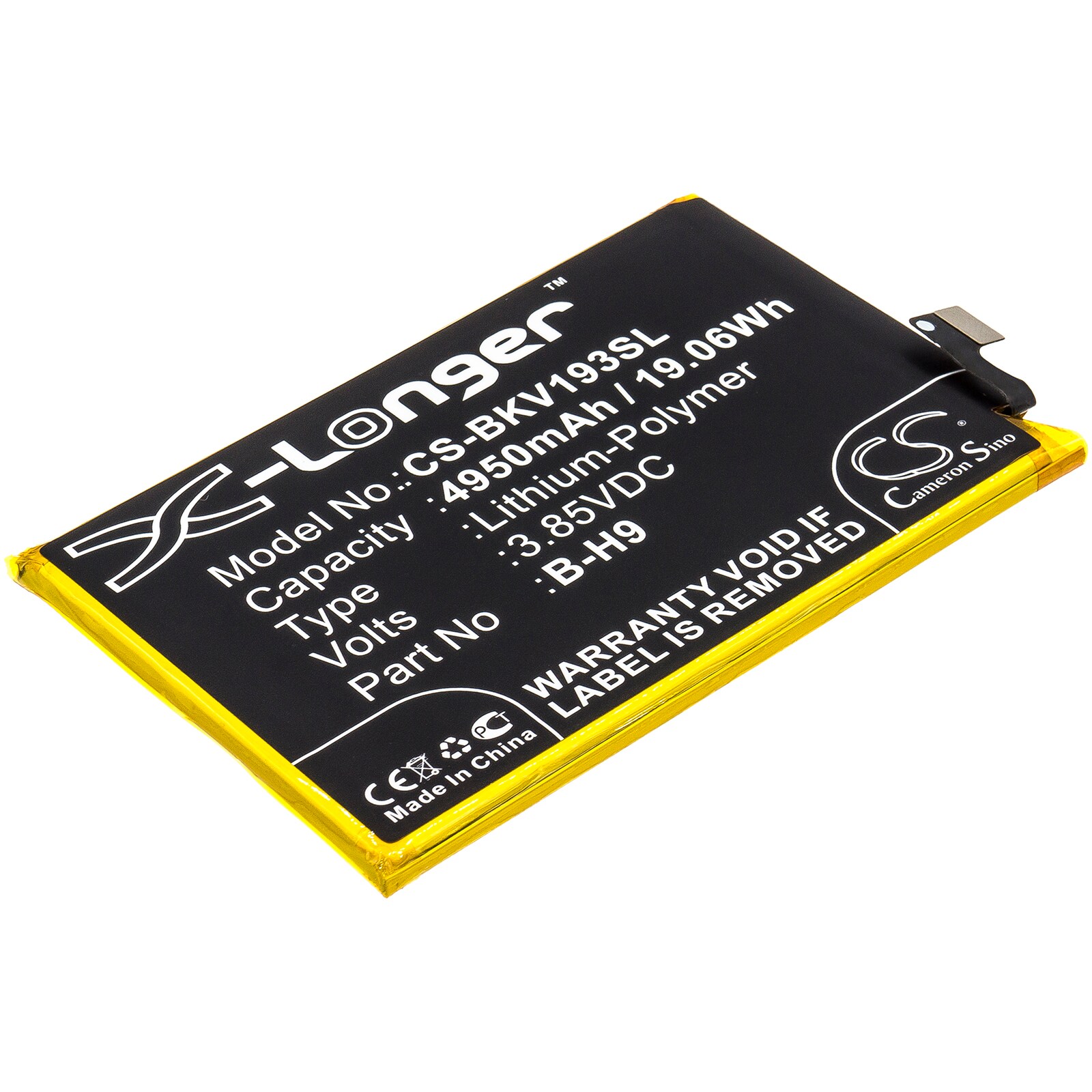 Batteri for SmartPhone, mobil for VIVO Y19 2019, V1934, U3 og andre.