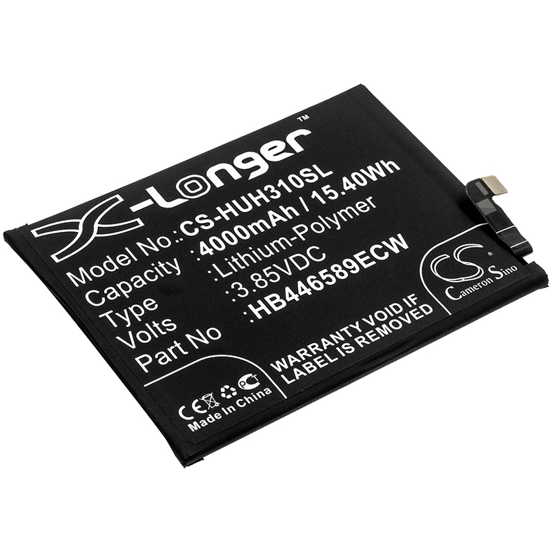 Batteri for SmartPhone, Mobil for Huawei Honor View 30 Pro, Honor View 30 Pro 5G og andre.