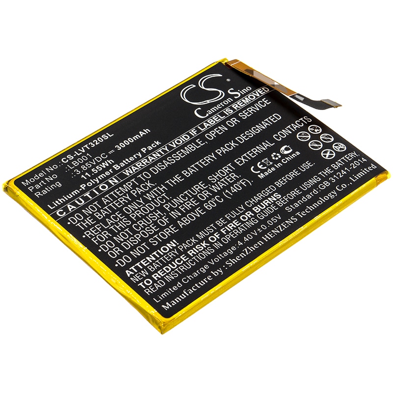 Batteri for SmartPhone, Mobil for Lenovo K320T, PABY0001CN