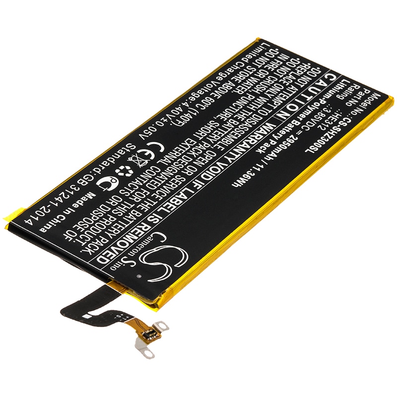 Batteri for SmartPhone, Mobil for Sharp Z3, L900S, FS8009