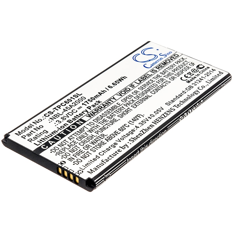Batteri for SmartPhone, mobil for Neffos C5L, C5L Dual SIM, TP601E etc.