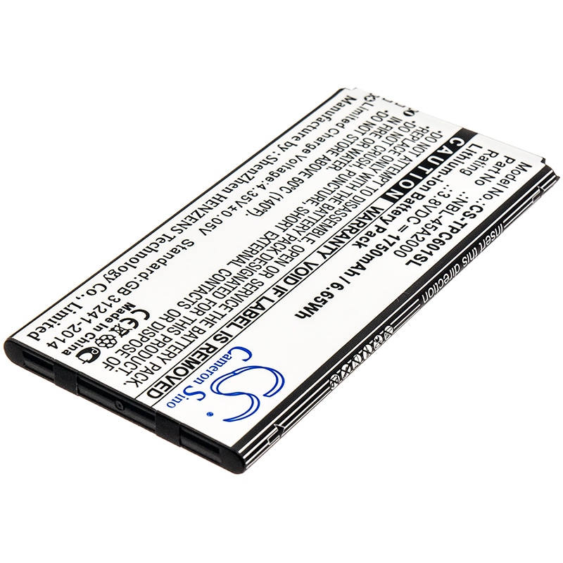 Batteri for SmartPhone, mobil for Neffos C5L, C5L Dual SIM, TP601E etc.