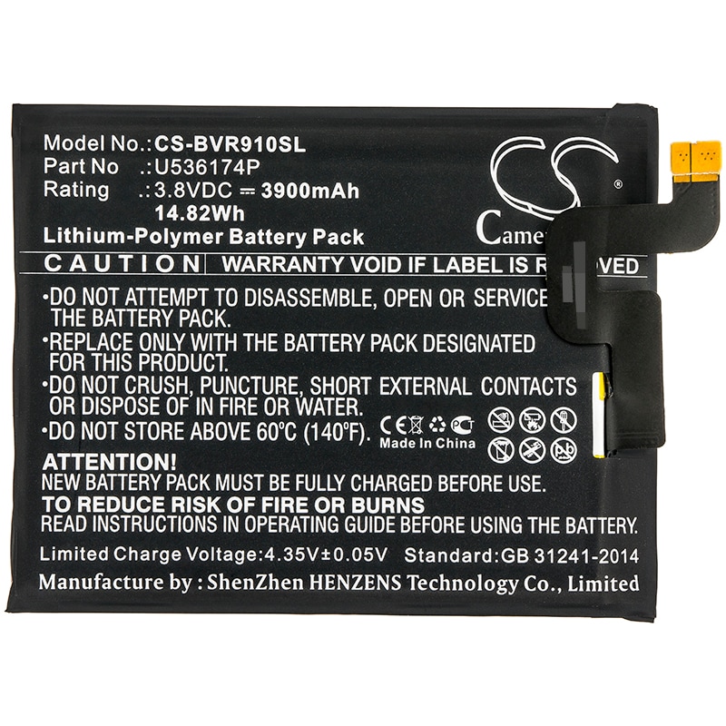 Batteri for SmartPhone, Mobil for Blackview BV9000 Pro
