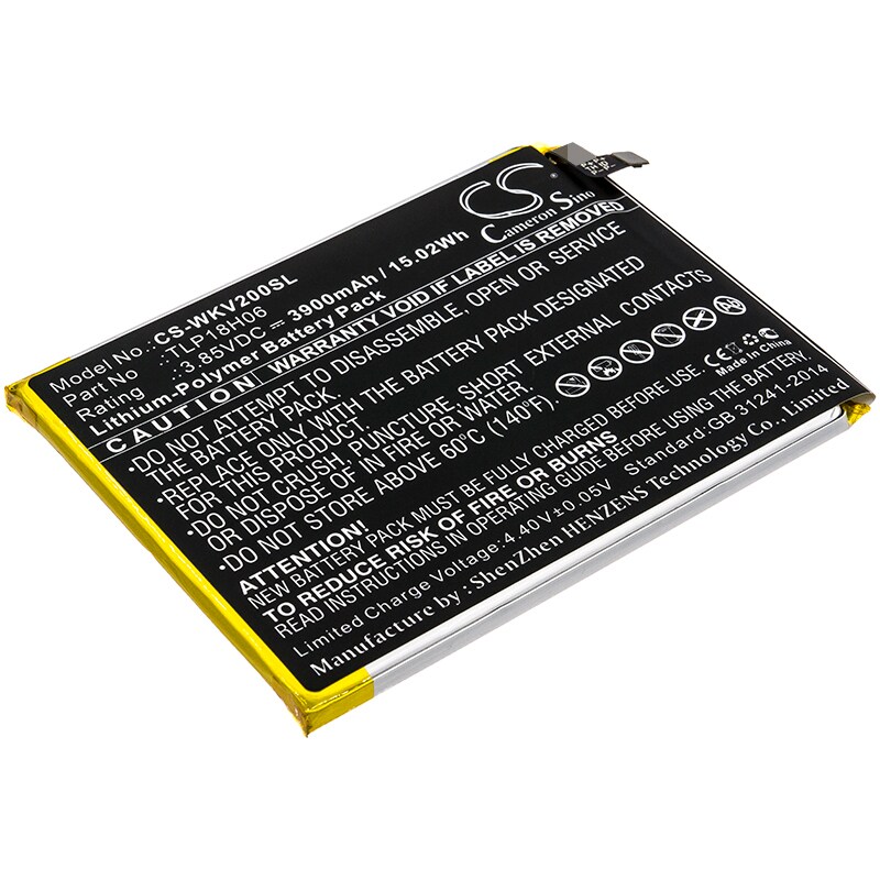 Batteri for smarttelefon, mobil for Wiko View2 Go, M2354