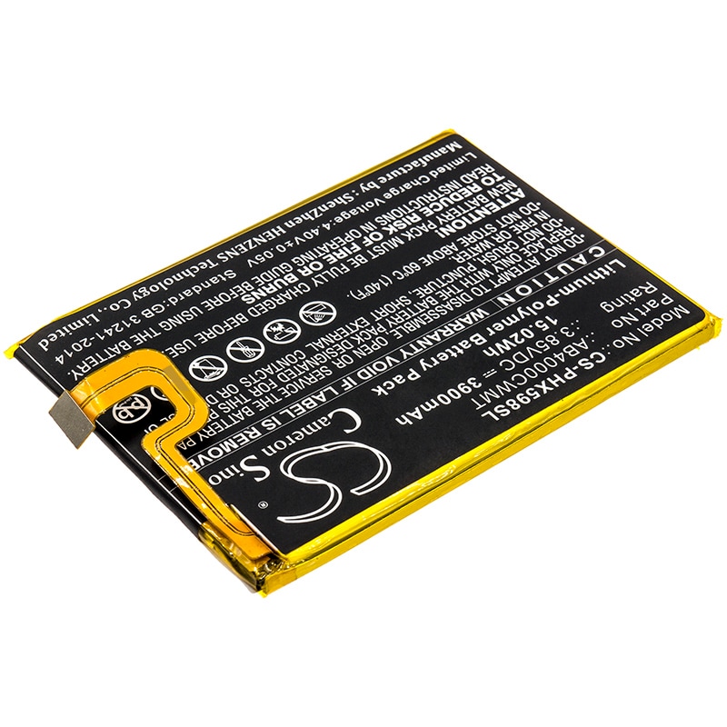 Batteri for SmartPhone, Mobil for Philips Xenium S598, CTS598, X598