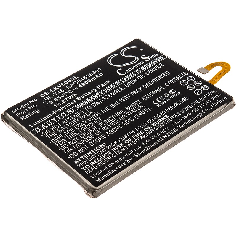 Batteri for SmartPhone, Mobil for LG V60, V60 ThinQ, LMV600VM og andre.