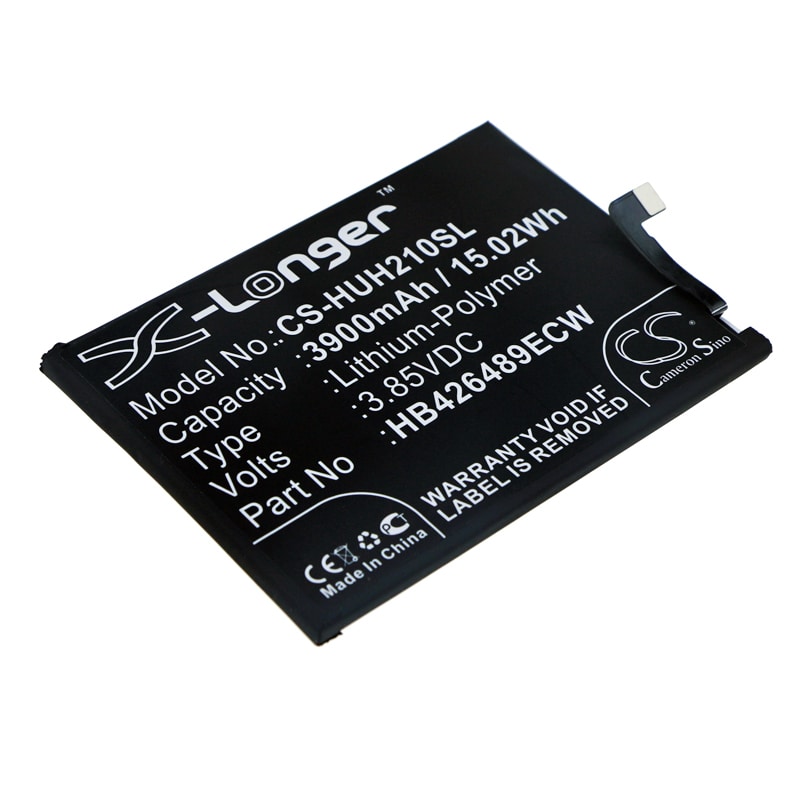 Batteri for SmartPhone, Mobil for Huawei Honor V20, PCT-TL10, PCT-AL10 og andre.