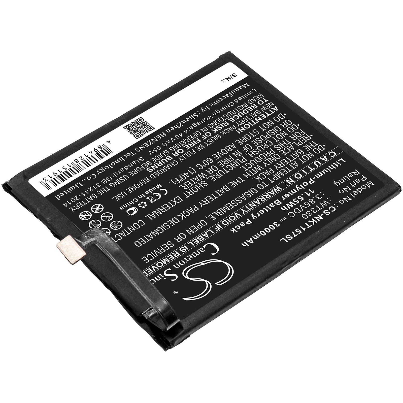 Batteri for SmartPhone, Mobil for Nokia 4.2, TA-1150, TA-1157