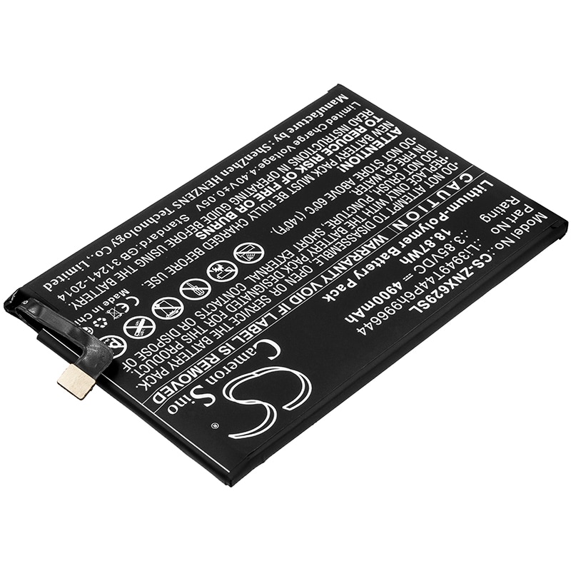 Batteri til smarttelefon, mobil for Nubia Red Magic 3s, NX629J