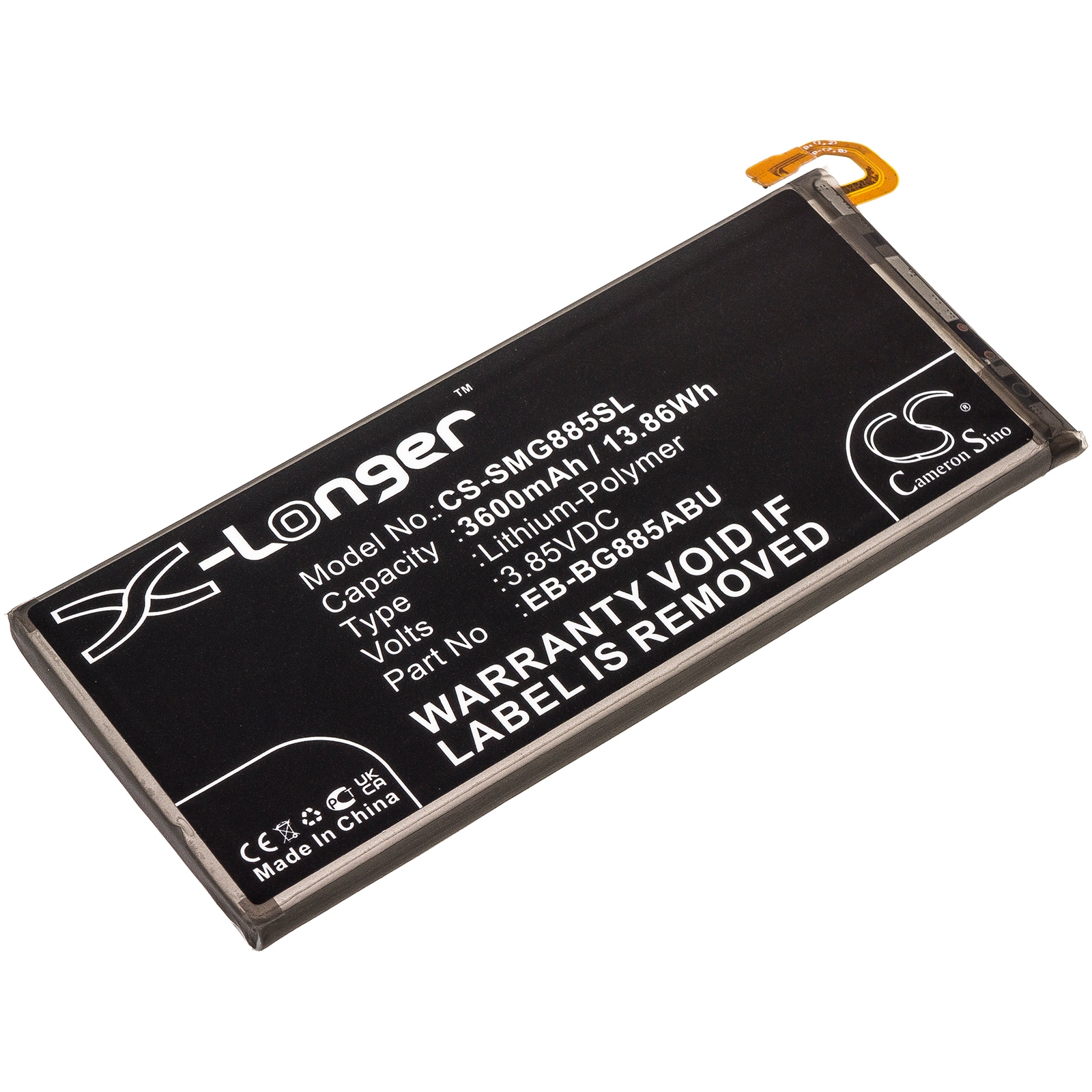 Batteri for SmartPhone, Mobil for Samsung Galaxy A8 Star, Galaxy A9 Star, SM-G8858 og andre.