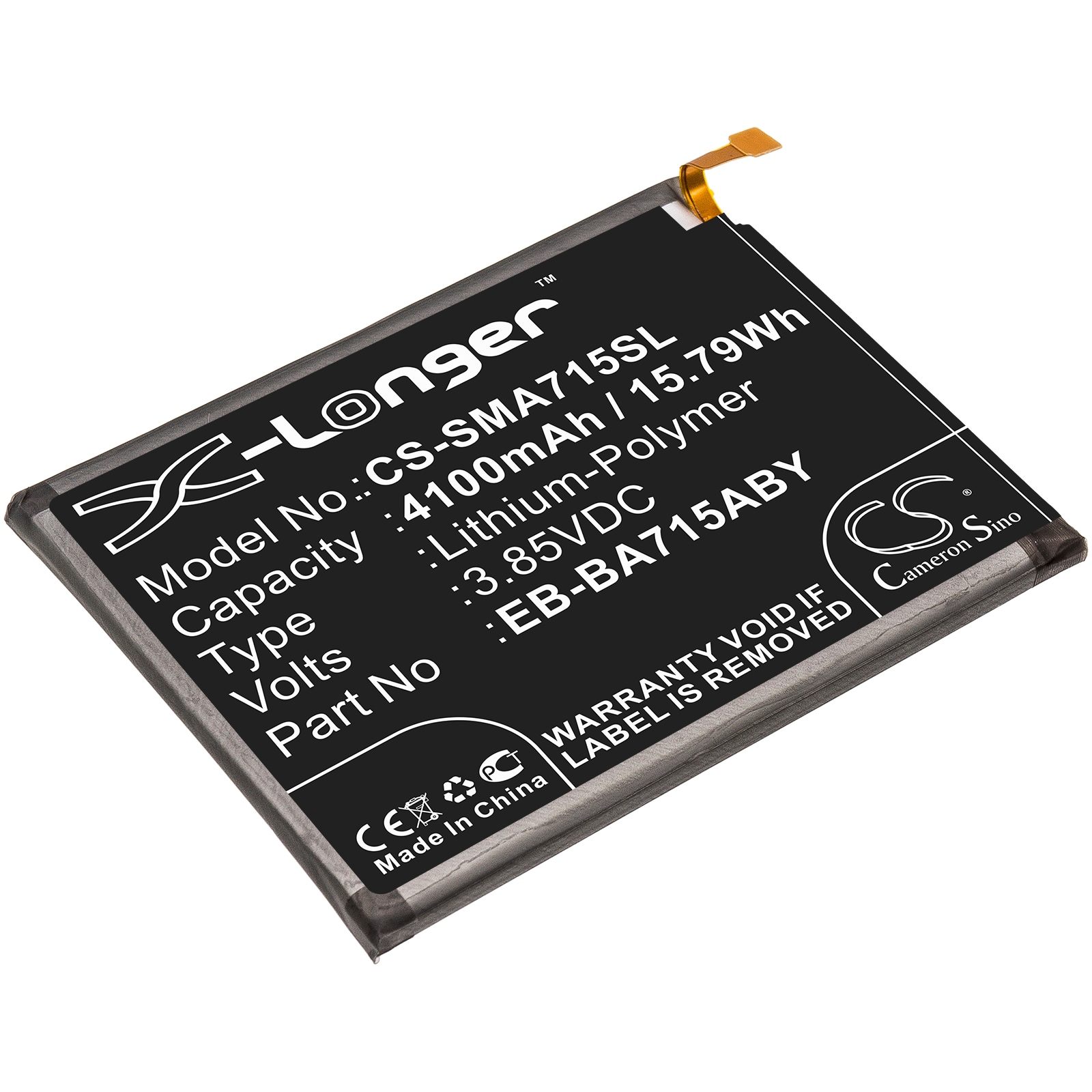 Batteri for SmartPhone, Mobil for Samsung Galaxy A71, SM-A715F, SM-A716U og andre.