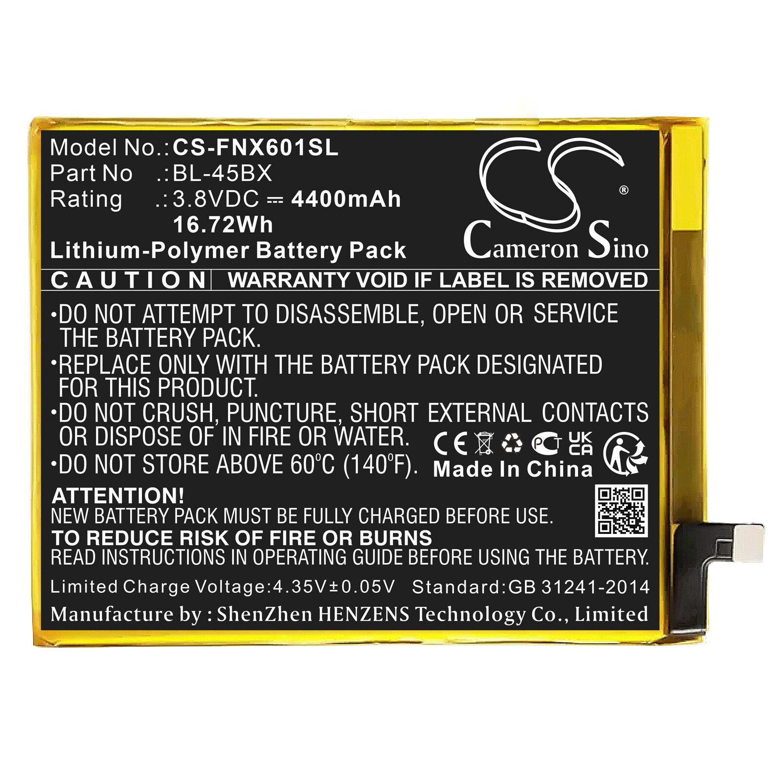 Batteri for SmartPhone, Mobil for Infinix Note 3, X601