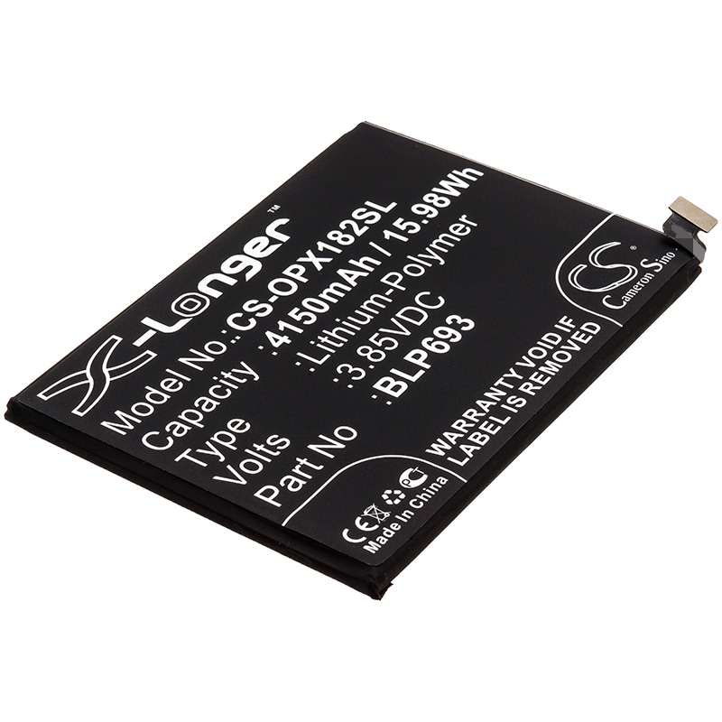 Batteri for SmartPhone, Mobil for OPPO Realme 3, RMX1825, RMX1821