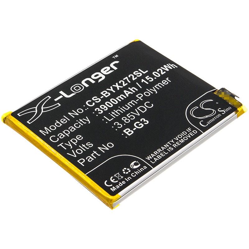 Batteri for SmartPhone, Mobil for VIVO X27 Pro, VIVO X27 Pro Dual SIM, V1836T og andre.
