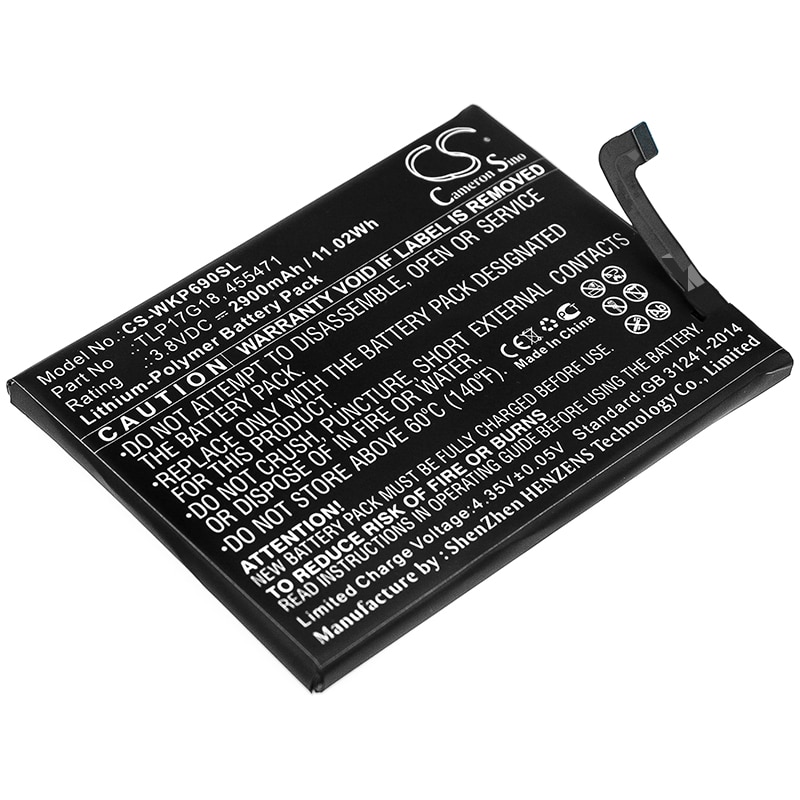 Batteri for SmartPhone, Mobil for Wiko Wim Lite, P6901