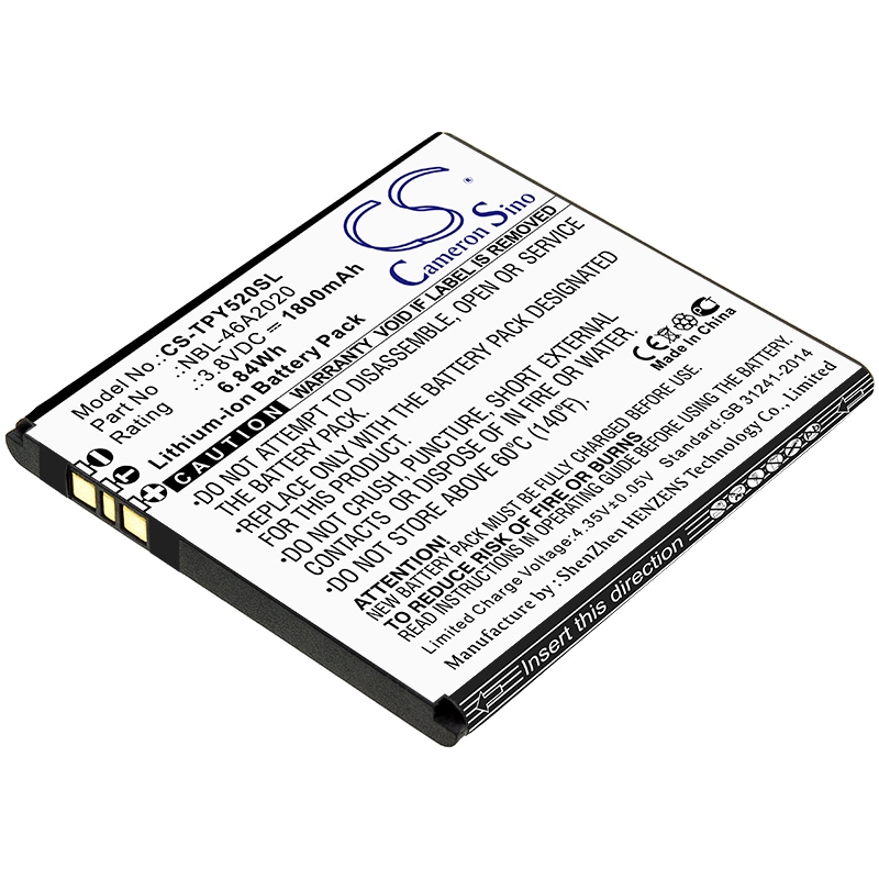 Batteri for SmartPhone, Mobil for Neffos Y5L