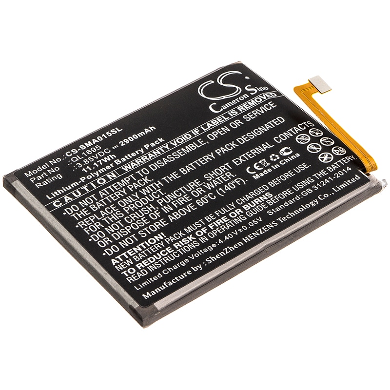 Batteri for SmartPhone, Mobil for Samsung SM-A015V, Galaxy A01 2019, SM-A015M/DS og andre.