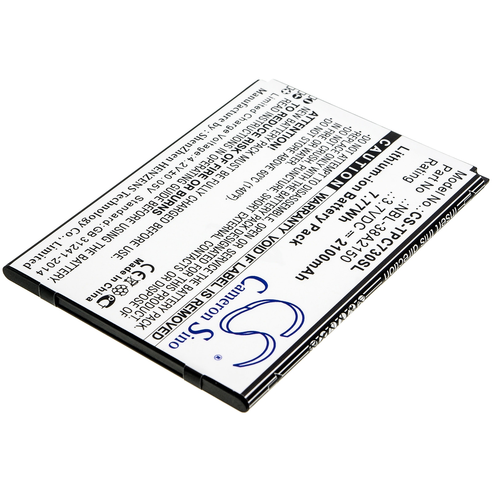 Batteri for smarttelefon, mobil for Neffos C7 Lite, TP7041A