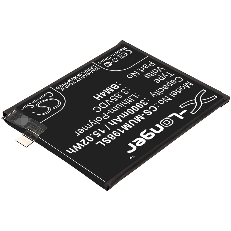 Batteri for SmartPhone, Mobil for Xiaomi 9 Pro 5G, M1908F1XE