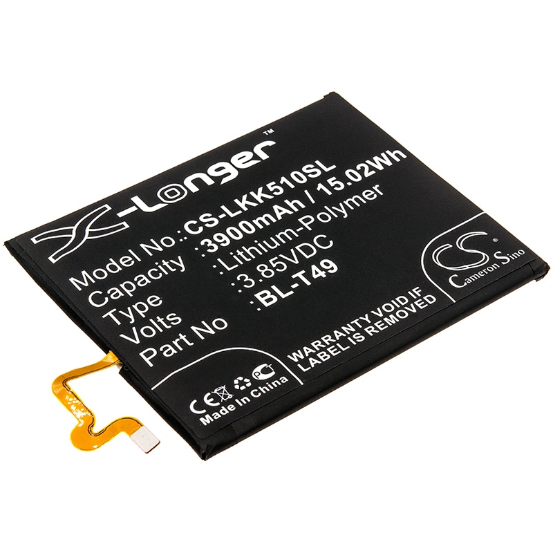 Batteri for SmartPhone, Mobil for LG K510, K51S, LM-K410BMW og andre.