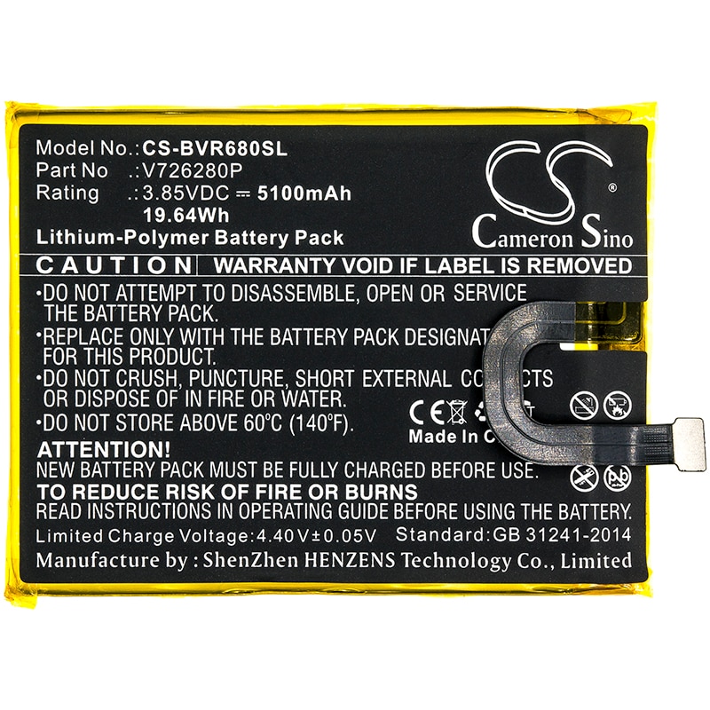 Batteri for SmartPhone, Mobil for Blackview BV6800